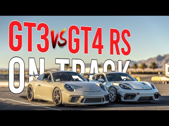 Porsche 911 GT3 (991.2) vs Cayman GT4 RS on Track | I’m Conflicted….