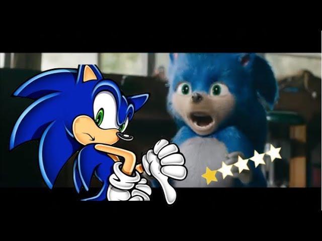 Sonic's Reaction to the Sonic Movie design