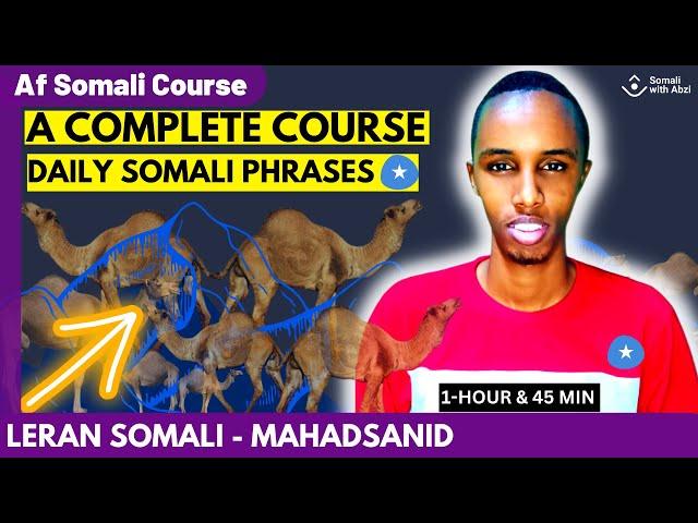 Somali For Beginners | Daily life Somali | Complete crash course