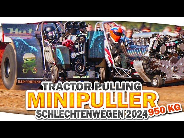 Entscheidung beim Saisonfinale: 𝗠𝗜𝗡𝗜𝗣𝗨𝗟𝗟𝗘𝗥 𝗨𝗡𝗟𝗜𝗠𝗜𝗧𝗘𝗗 𝟵𝟱𝟬 𝗞𝗚 ► Tractor Pulling Schlechtenwegen 2024