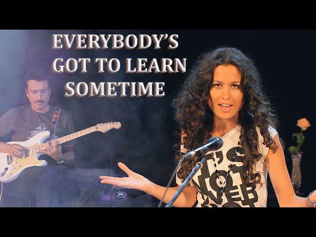 The Korgis - Everybody's Got to Learn Sometime - Acoustic Cover - Anastasia Kochorva