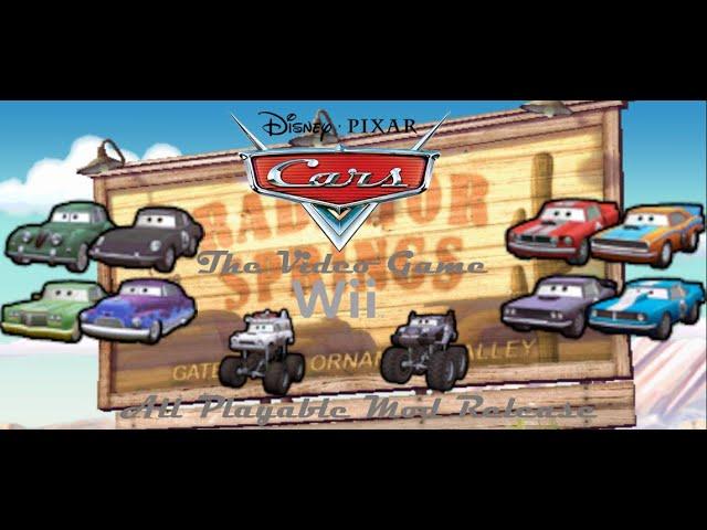 Cars: The Video Game Wii All-Playable Mod Release