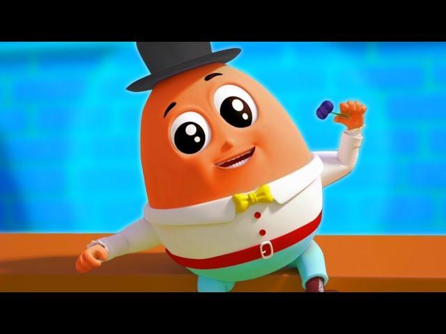 Humpty Dumpty sedeva sul muro | italiani bambini canzone | filastrocche | Humpty Dumpty In Italian