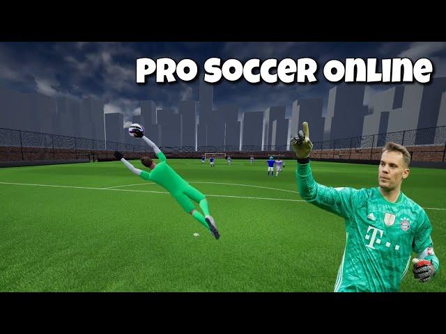 Swerved it ◄ Pro Soccer Online Goalkeeper