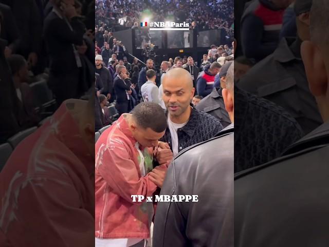 Mbappe & Tony Parker at NBA Paris!