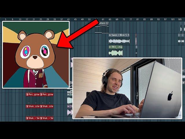 Making a Old Kanye West Type Beat | FL Studio Cookup