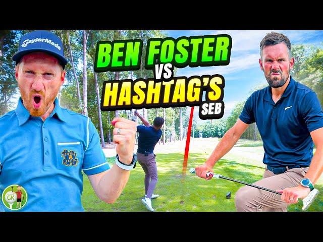 Ben Foster v Seb on Golf | Can I beat Seb with a 4 shot head start?!