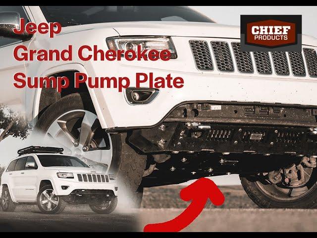 Chief Products Sump Pump Protection Plate Install - Jeep Grand Cherokee 2011-2021 Updated