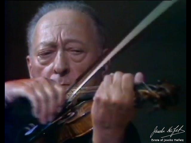 Jascha Heifetz - Chaconne (Bach)