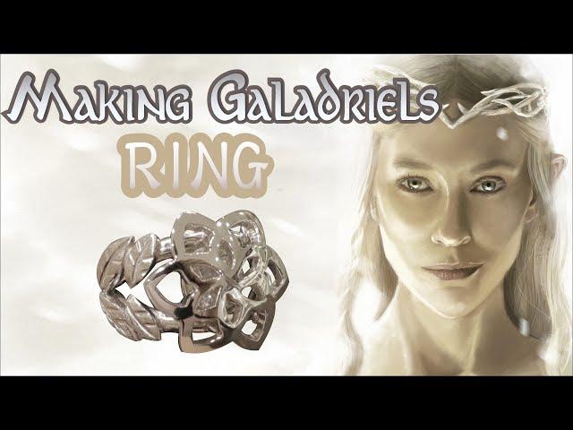 LOTR The Elven Ring of Power  - NENYA Galadriels Ring