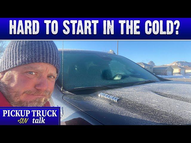 Brrr! Cold Start w/2023 Chevy Silverado 3.0L LZO Duramax Diesel