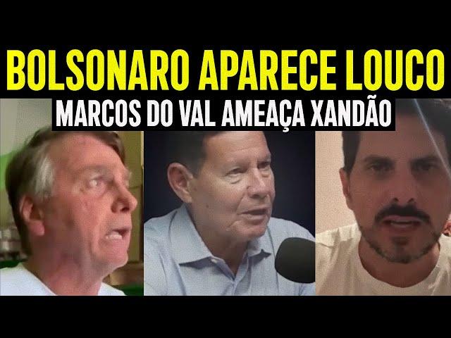 BOLSONARO APARECE NERVOSO E IRRITADO COM ALEXANDRE DE MORAES E MARCOS DO VAL VOLTA DESAFIAR O STF!