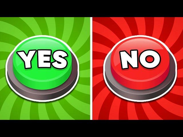 Choose One BUTTON...!  YES or NO Challenge 🟢 Quiz Fire