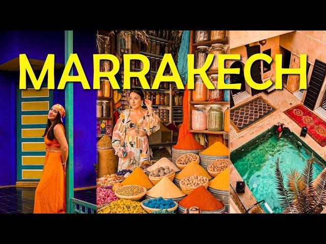 Marrakech Morocco Travel Guide | 4 day Itinerary WITH PRICES!! #Marrakech