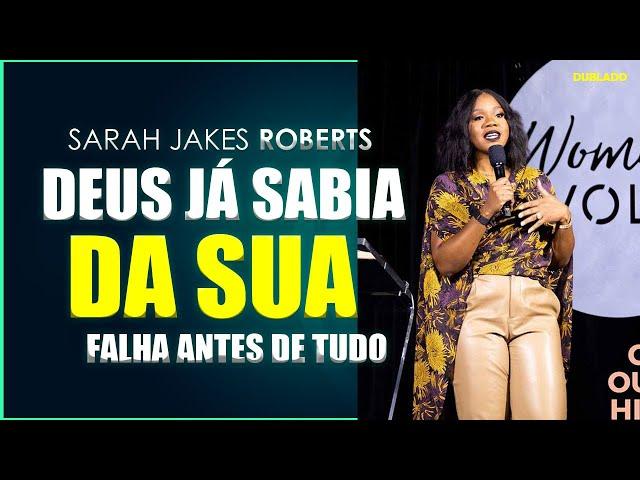 Você não descepciona Deus I Sarah Jakes Roberts