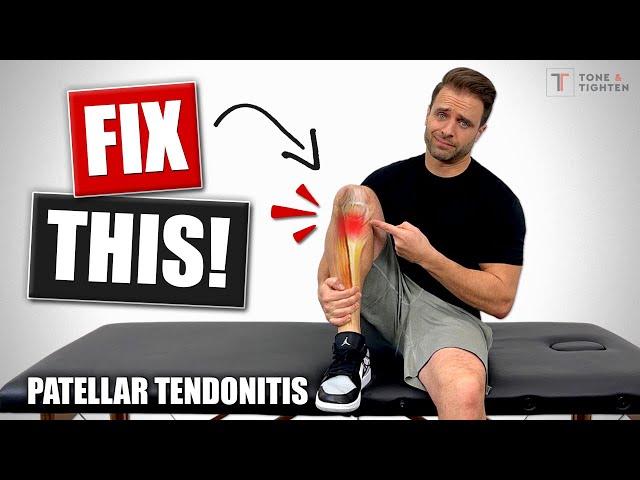 How To Fix Patellar Tendonitis / Tendinosis [Jumper’s Knee Rehab Exercises]