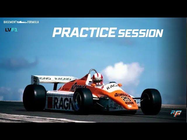 Practice Session 2. Liga Virtual 1982 Swiss Grand Prix