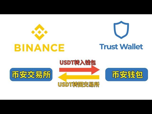 【教學】如何使用幣安交易所和幣安錢包（trustwallt)？交易所和錢包互轉USDT如何操作？幣安如何轉賬提幣？USDT如何提到錢包？| 幣安錢包地址 | 購買USDT存放在錢包裏 | USDT錢包