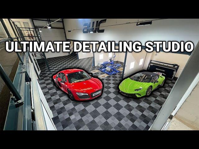 How I Built My Dream Car Detailing Studio at 24 Years Old - Full Tour