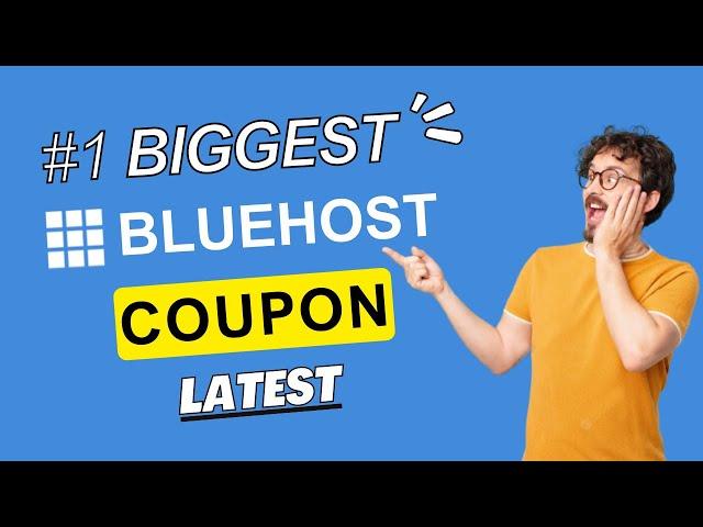 Bluehost Coupon Code 2024 | BEST Bluehost Promo Code Discount Deal