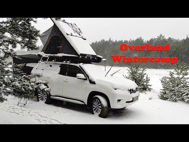 Wintercamp im Overlander Land Cruiser 150 Prado