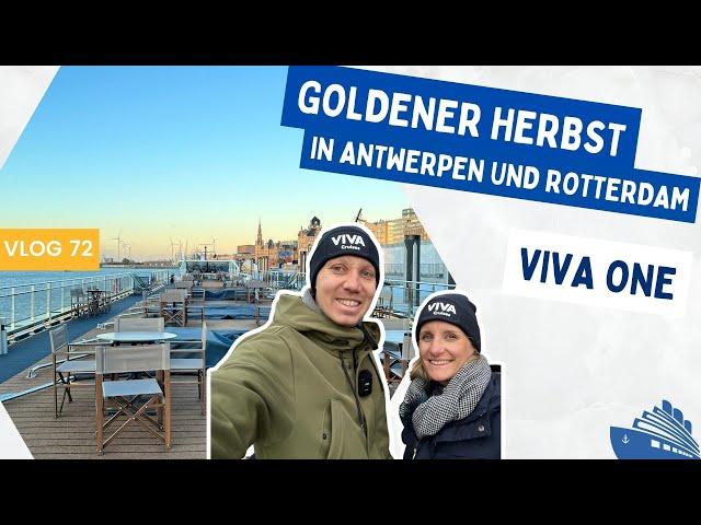 VIVA ONE Metropolen Tour | ANTWERPEN | ROTTERDAM  VLOG 72