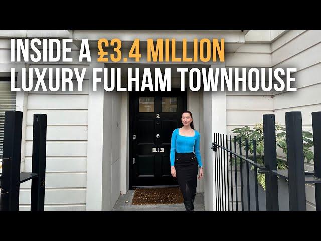 £3.4 Million Luxury Townhouse in Fulham, London | Property Tour