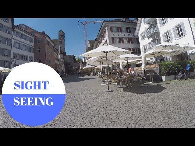 Sightseeing in Rapperswil am Zürichsee in SWITZERLAND