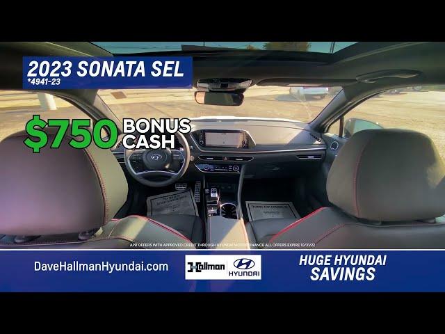  Dave Hallman Hyundai is offering you $500 in Dealer Savings! 