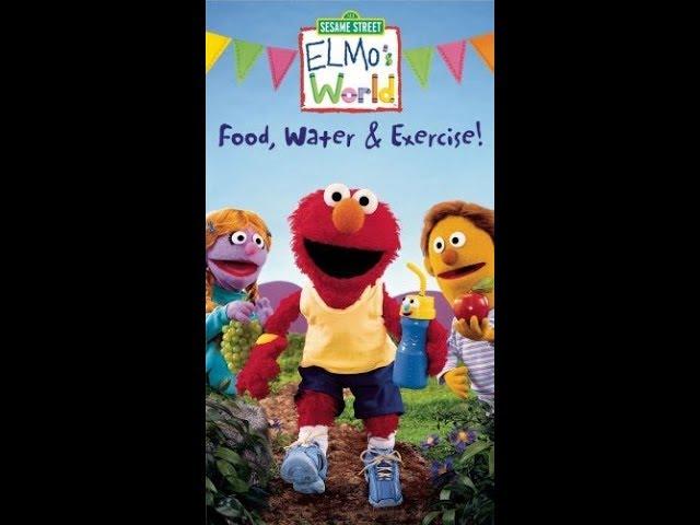 Closing to Elmo's World Food Water and Exercise 2005 VHS