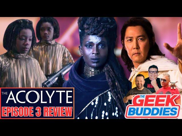 Star Wars THE ACOLYTE S1 Ep 3 REVIEW!! | Darth Plagueis | Anakin Skywalker | THE GEEK BUDDIES