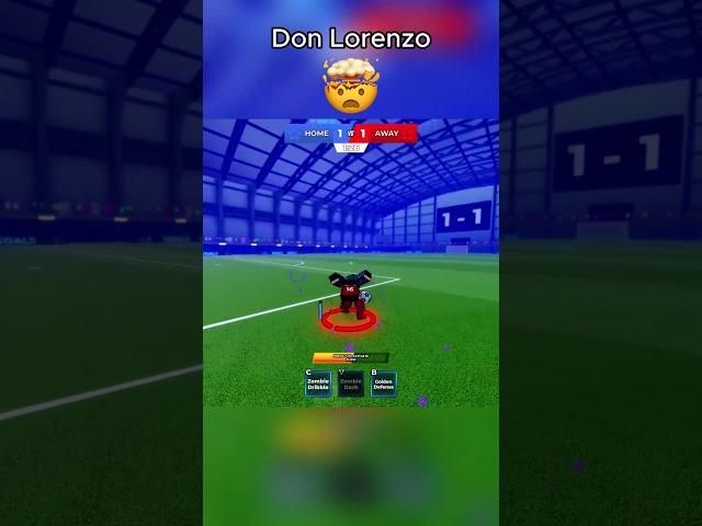 Best Don Lorenzo shooting technique (Roblox Blue Lock Tips) #roblox #bluelock #football #tips