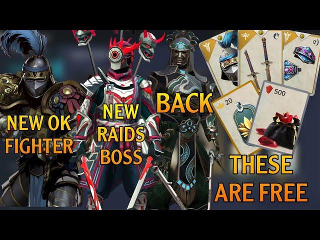 Shadow fight 3 Sanguine forest event | dft new Raids boss, free sets items, gems and empowering tags