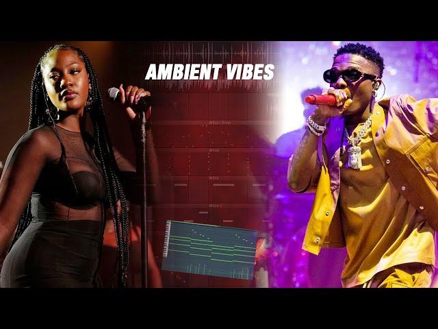 How to Make Ambient Afro Beats Melody  (Wizkid,Tems, Omah lay) | Fl Studio Tutorial