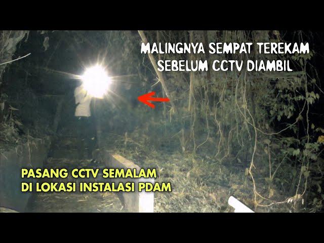 PASANG CCTV DI GOA BAWAH TANAH LOKASI INSTALASI PDAM TAPI CCTV MALAH DICURI ORANG | CCTV HOROR 33