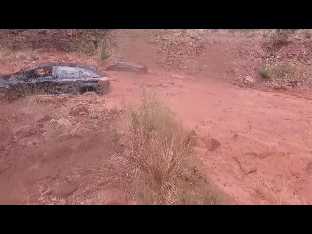 Monsoon Season is Alive in the Southwest! #ridesmartridesafe #lndcrsrmoto #CapitolGorgeFlashFlood