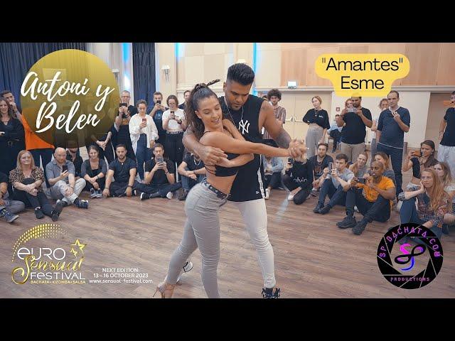 AMANTES - ESME / ANTONI Y BELEN / Bachata demo in Euro Sensual Festival (Dusseldorf, Germany)