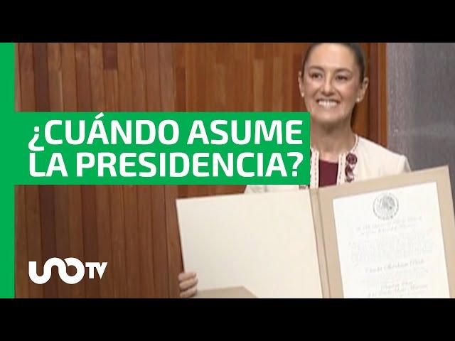 ¿Cuándo toma posesión Claudia Sheinbaum? Ésta es la fecha oficial para el cambio de presidente