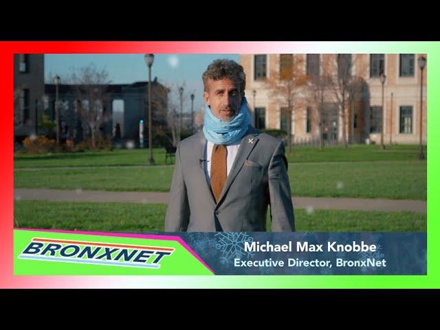 Holiday Greeting - Michael Max Knobbe Executive Director, Bronxnet Television