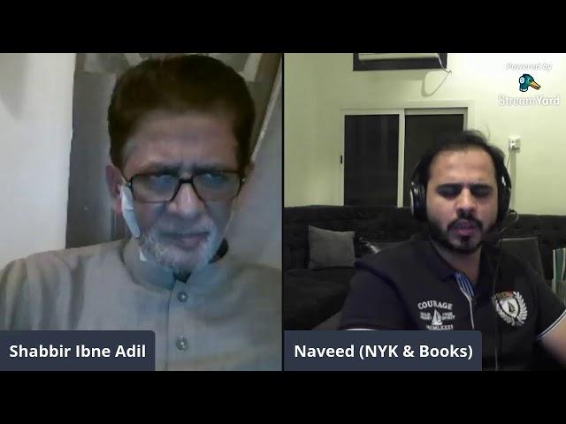 Interview: Naveed Yar Khan (NYK & Books)