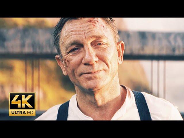 JAMES BOND NO TIME TO DIE DEATH SCENE 4K