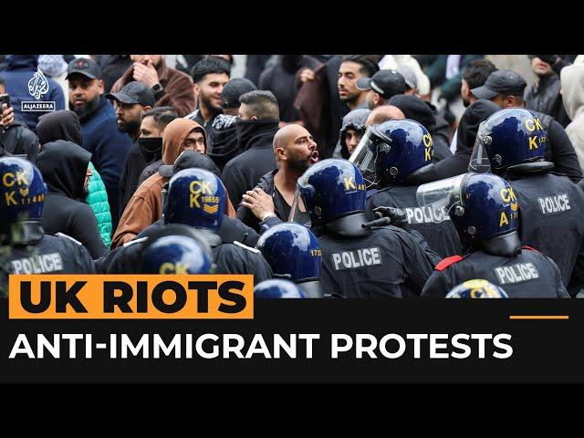 Riots spread across the UK in anti-immigrant protests | Al Jazeera Newsfeed