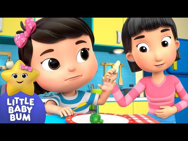 Yes Yes Vegetables! Yummy Food ⭐Mia's Yummy Time! LittleBabyBum - Nursery Rhymes for Babies | LBB