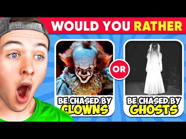 BECKBROS Play WOULD YOU RATHER (Scary Edition)