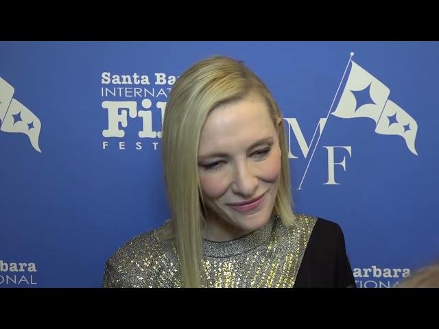 SBIFF 2023 - Outstanding Performer Honoree Cate Blanchett Red Carpet Interview