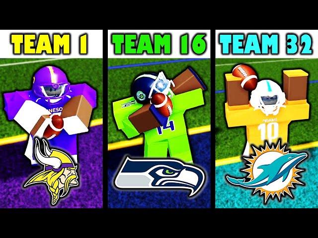 Scoring a TOUCHDOWN with all 32 NFL TEAMS in Football Fusion 2!