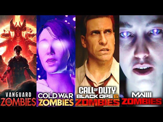 COD Zombies Dark Aether Story ALL Cutscenes! Cold War, Vanguard, MW3 & Black Ops 6 Zombies Cutscenes