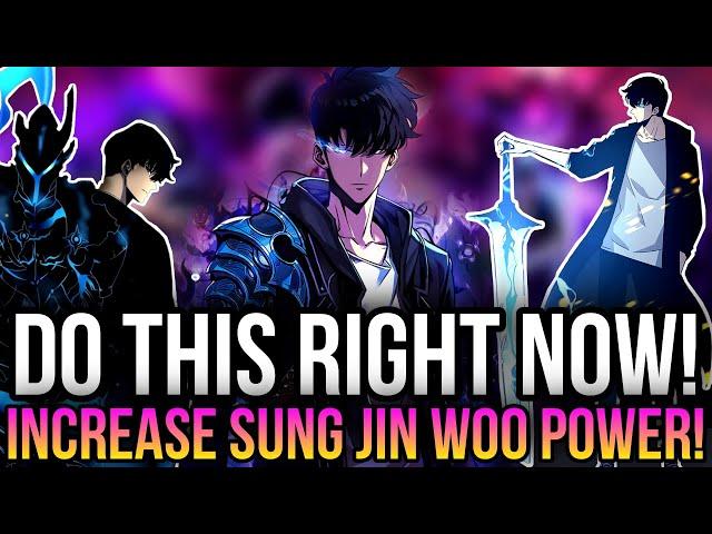 Solo Leveling:ARISE - Increase Sung Jin Woo Power Right Now!