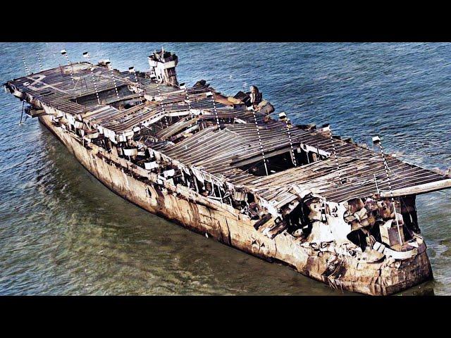 This is How an Atomic Bomb Melts an Aircraft Carrier