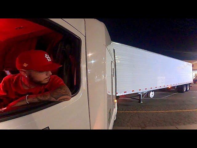 A Day In The Life Of A 24 Year OLD Truck Driver | POV Driving Peterbilt 579